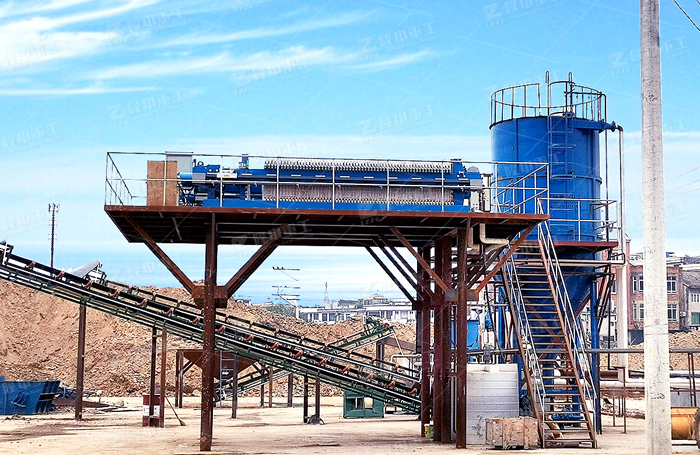 细沙回收机在砂石生产线优势，价格多少钱一台？(图2)