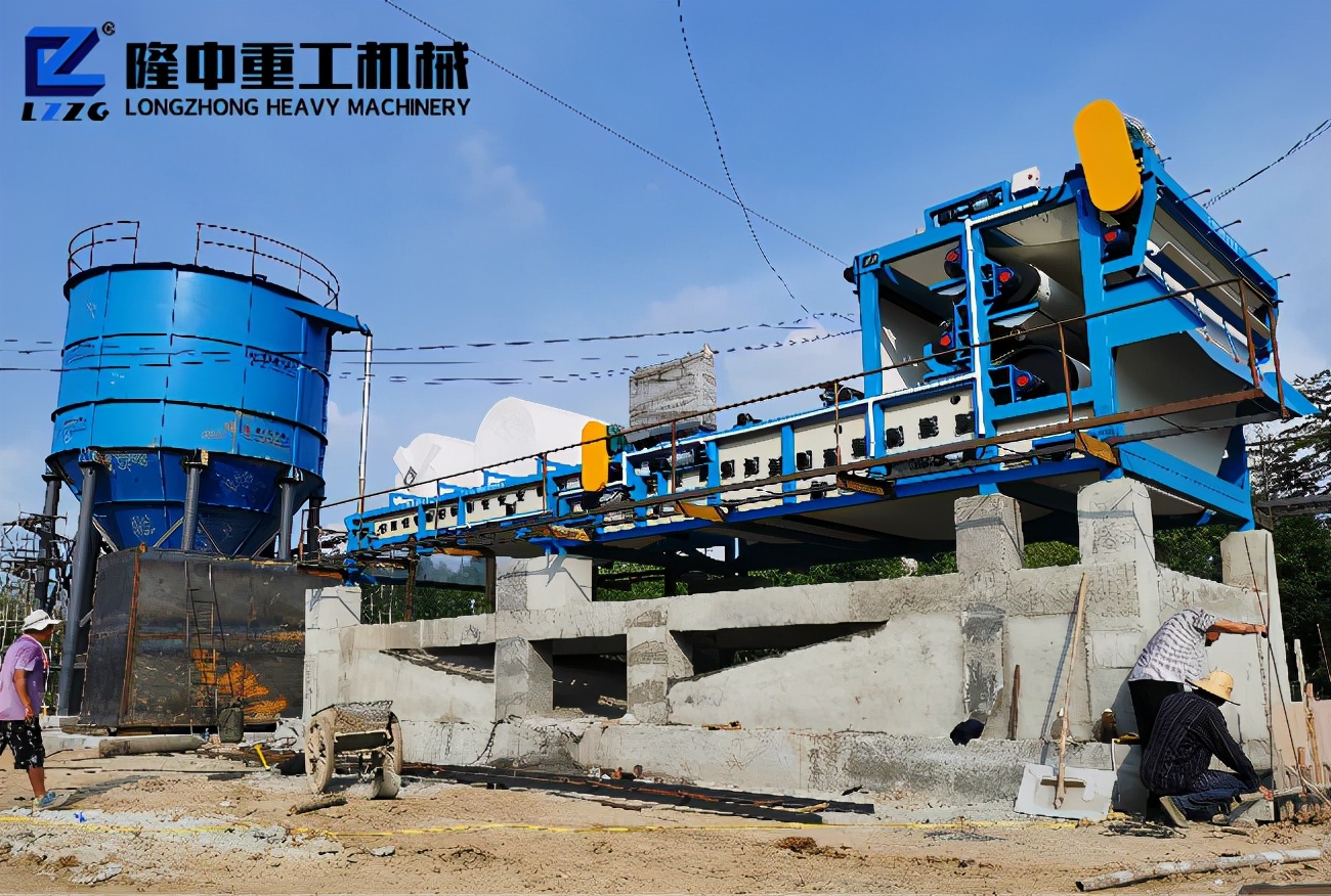 时产200吨的带式压滤机，选择隆中，为您创造更多效益(图1)