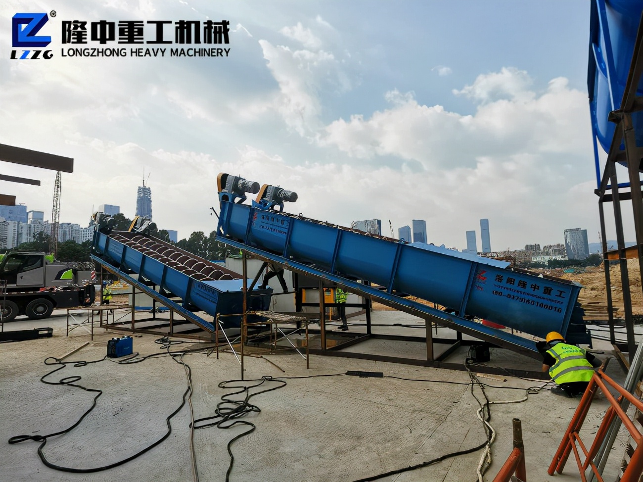 正确使用螺旋洗砂机有哪些注意要点?(图1) 正确使用螺旋洗砂机有哪些注意要点?(图1)