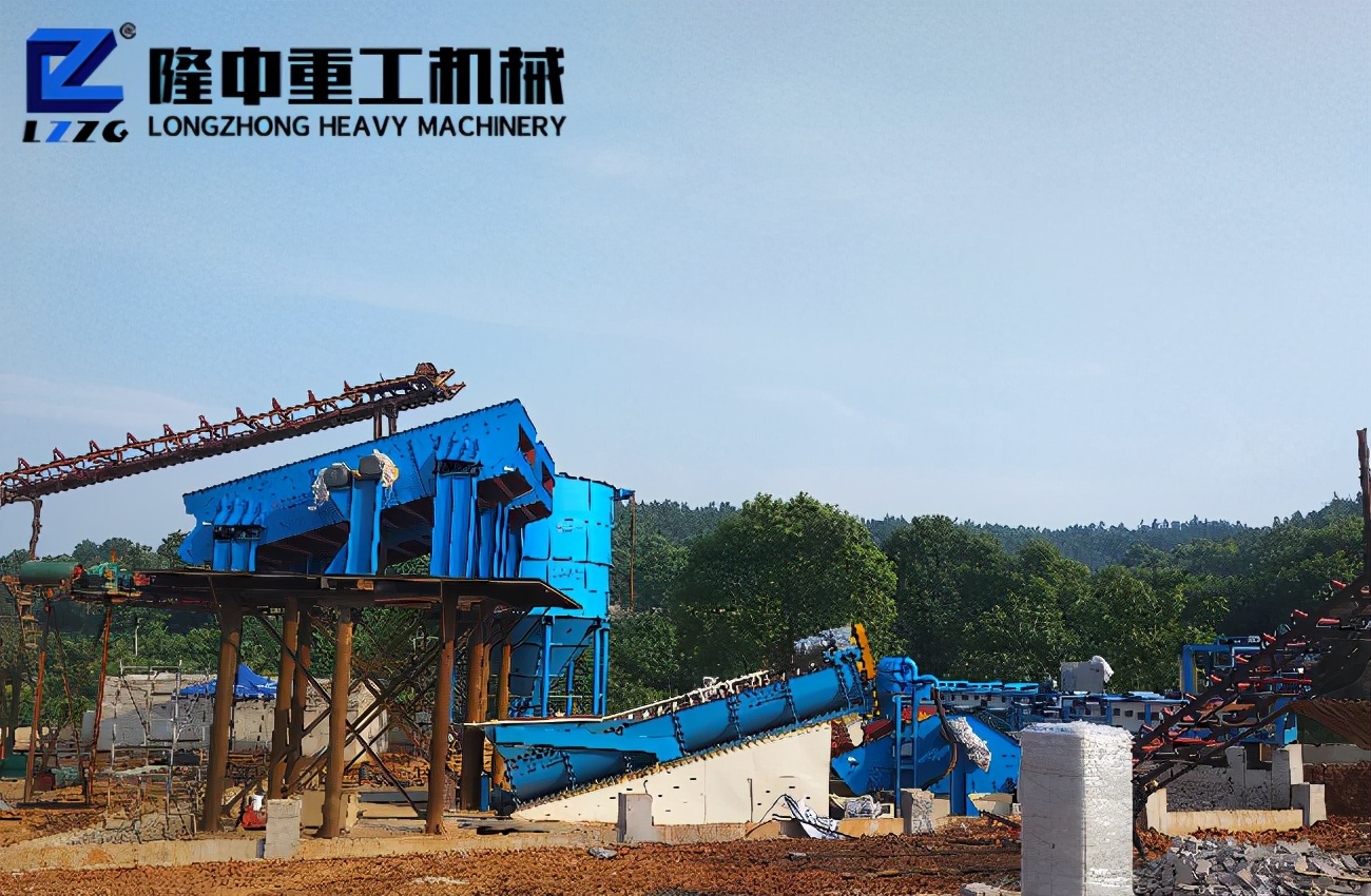 2021年洗沙场需要什么手续？洗砂机生产线流程(图1)