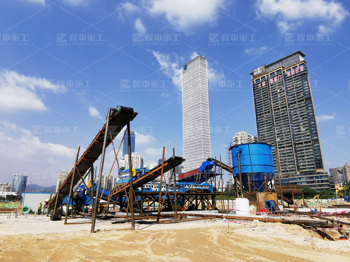 一套洗沙生产线多少钱，设备有哪些(图1)