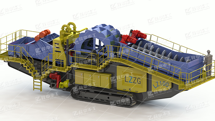 这么炫彩的移动洗沙机洗砂脱水、细沙回收,你见过吗?(图2) 这么炫彩的移动洗沙机洗砂脱水、细沙回收,你见过吗?(图2)