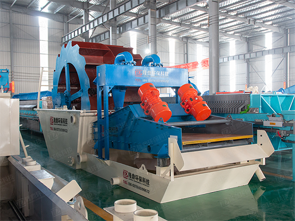 洗砂机出砂产量受什么因素影响？-隆鼎洗砂机(图1)