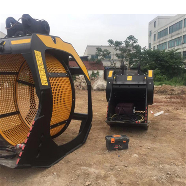 挖机I32洗沙斗水洗沙筛分斗9534河沙水洗筛分斗9227使用说明(图1)