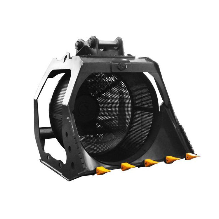 挖机I32洗沙斗水洗沙筛分斗9534河沙水洗筛分斗9227使用说明(图4)