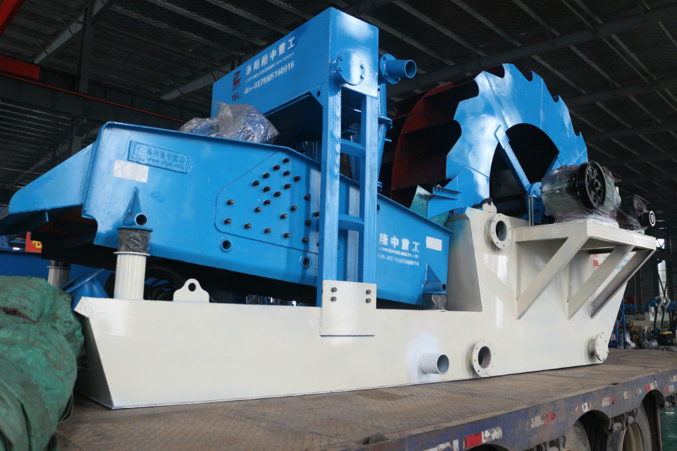 矿山砂石物料洗沙机的操作方法(图1)