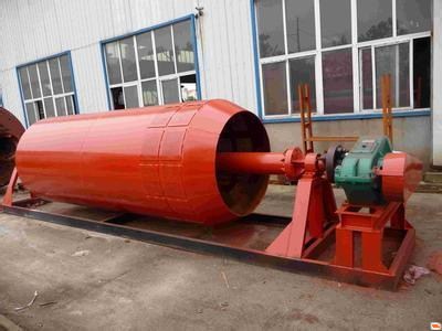 超大的滚筒洗砂机，很大很大.......(图2)