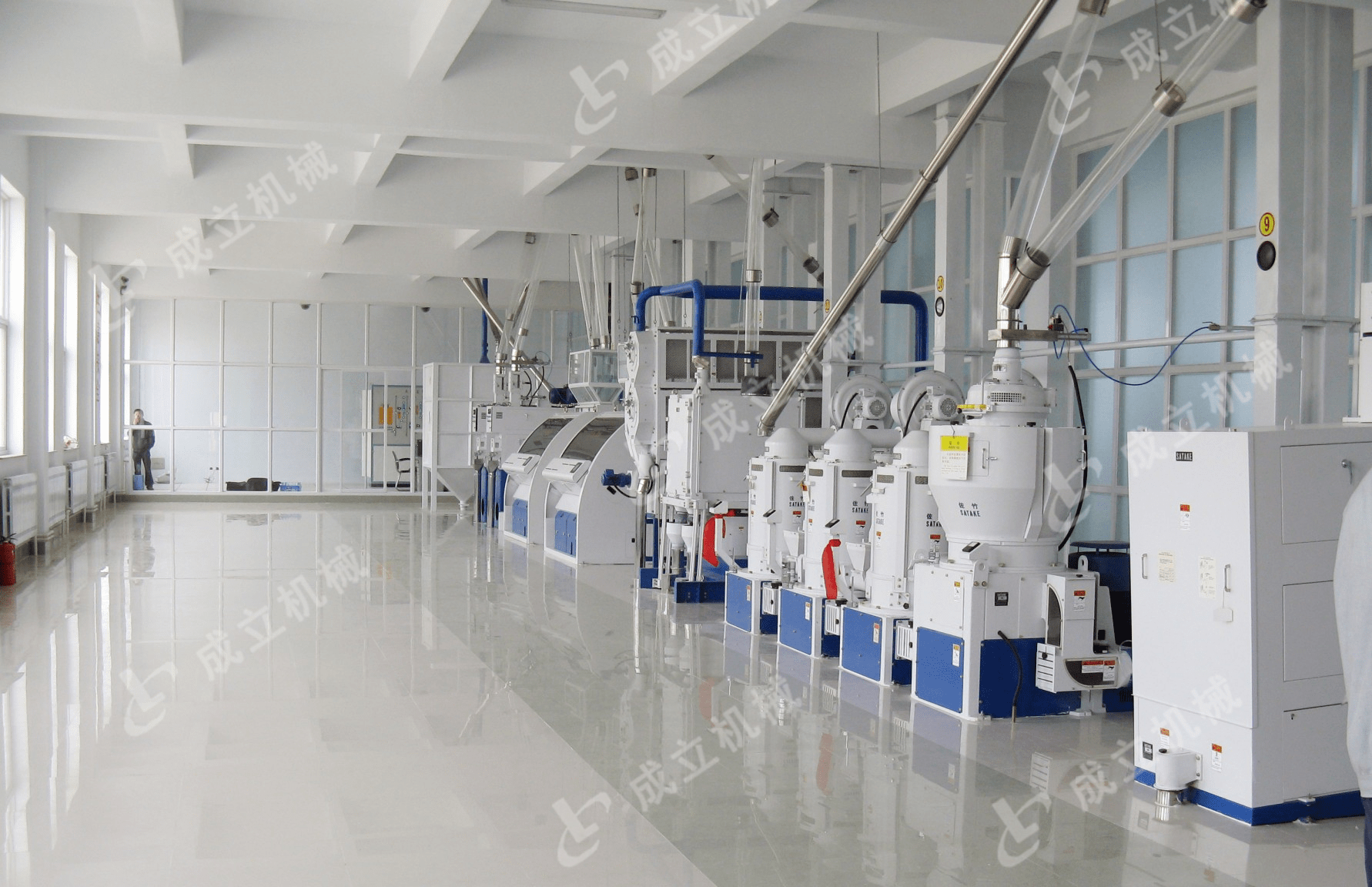 大米加工成套设备在原粮清理中含沙量的方法!(图2)