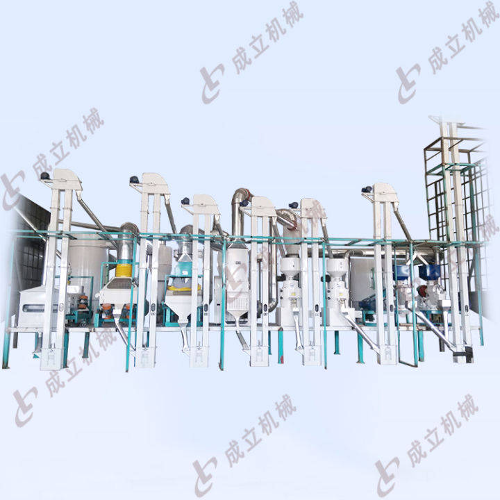 30吨日加工大米加工成套设备详细配置！成套组合碾米机具体特点展现！(图1)