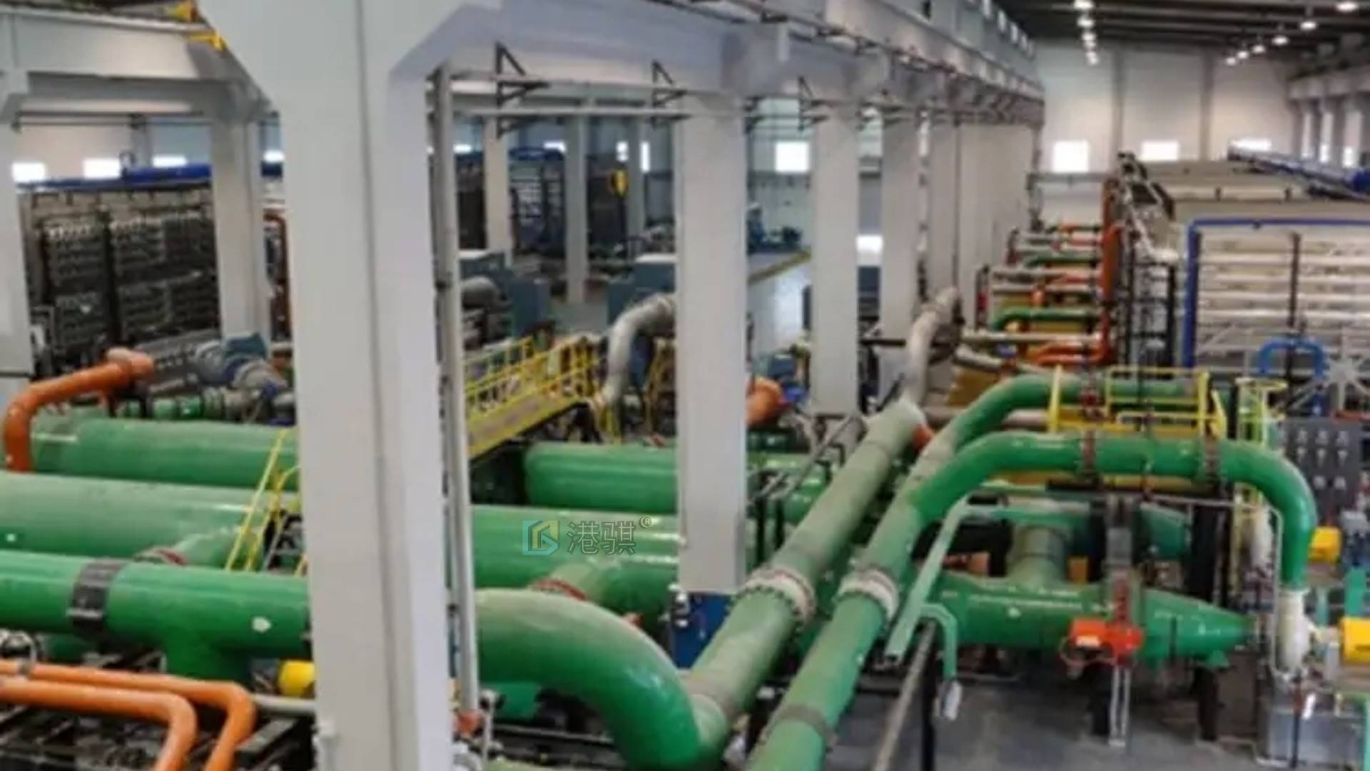 矿用玻璃钢管道_煤矿用玻璃钢管道_矿用玻璃钢通风管道-港骐(图2)