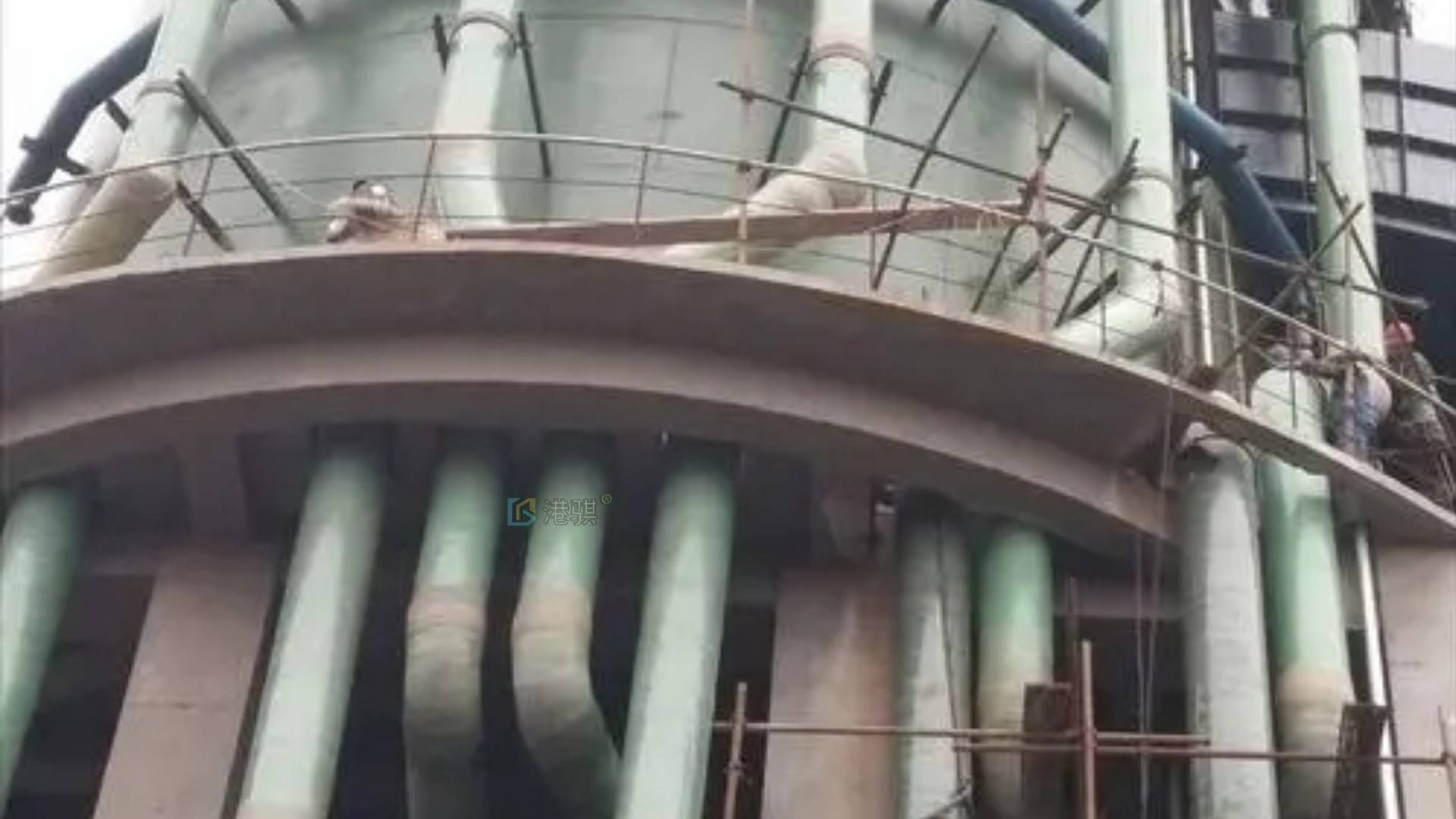 矿用玻璃钢管道_煤矿用玻璃钢管道_矿用玻璃钢通风管道-港骐(图4)