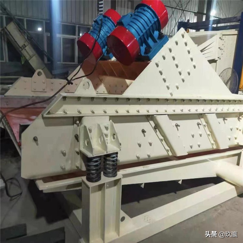 可定制洗砂机脱水筛水洗砂直线筛(图3)