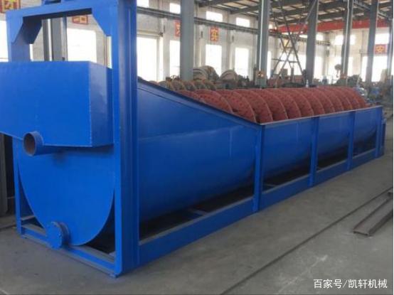 螺旋式洗砂机的安装场地有什么要求？(图1)