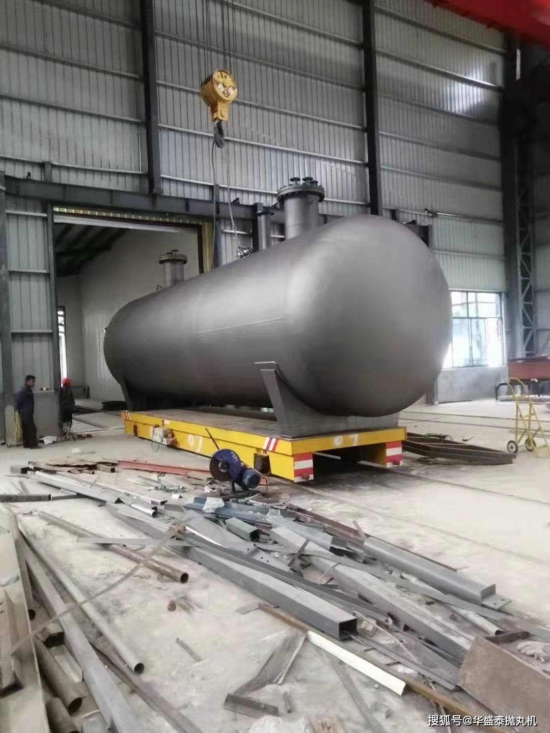 滚筒式除锈机(图1)