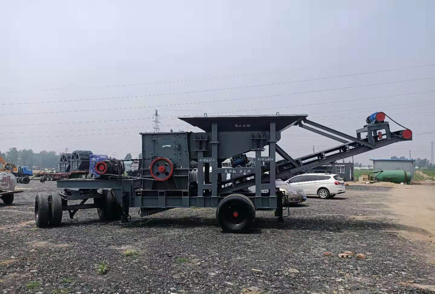 建筑垃圾破碎机洗砂机细沙回收脱水筛滚筒筛沙机振动筛沙机(图6)