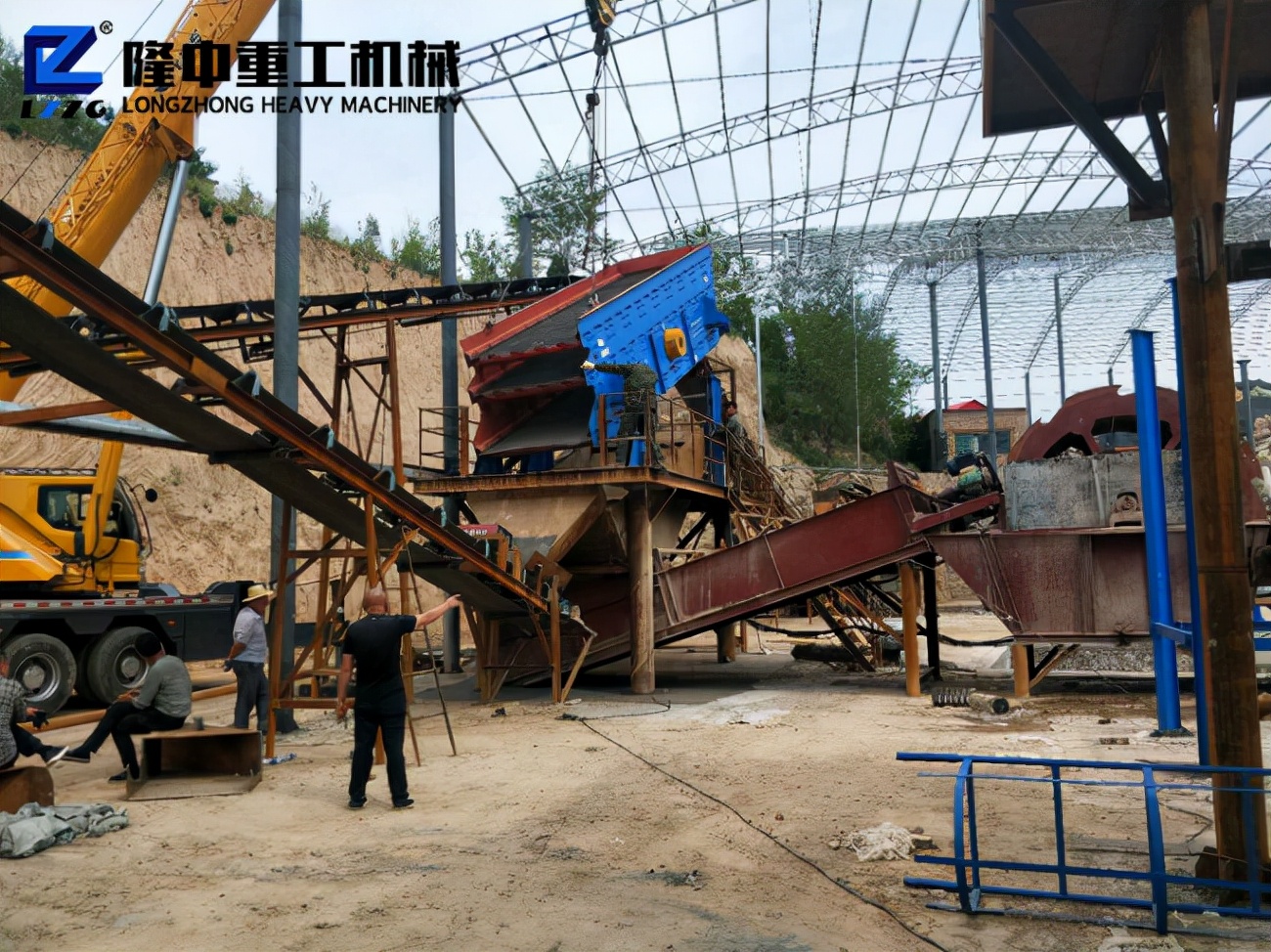 矿用振动筛的电机转向对振动筛有什么影响？(图1)