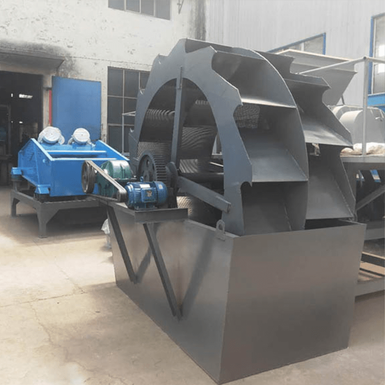 轮斗式洗沙机(洗砂机)的工作原理和特点(图1)