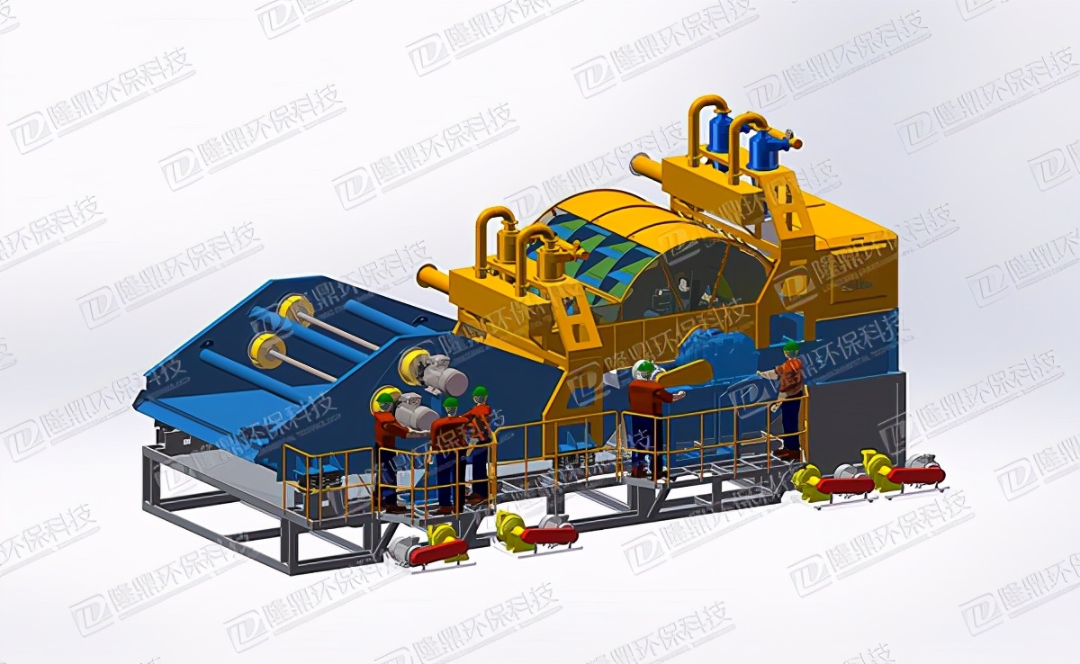 石油压裂砂生产线擦洗一体机设备(图3)