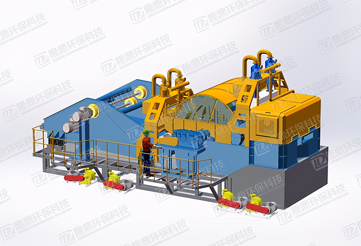 石油压裂砂生产线擦洗一体机设备(图4)