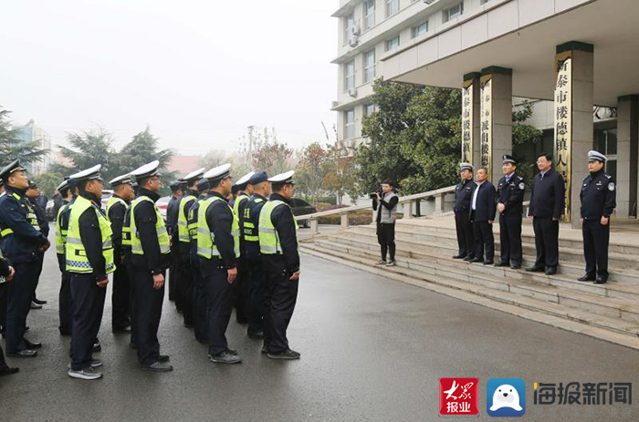 关口前移新泰市开展整治超载超限大货车及重污染车辆专项行动(图1)