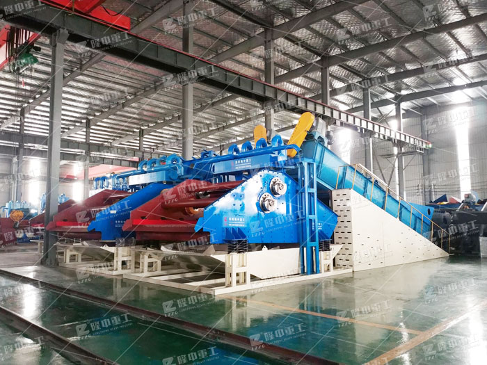 有没有洗筛鹅卵石的洗砂设备？多少钱一台(图3)