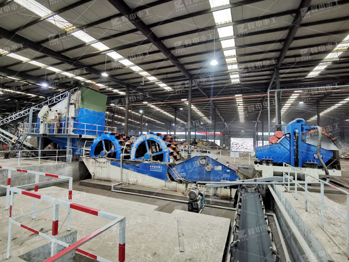 有没有洗筛鹅卵石的洗砂设备？多少钱一台(图4)