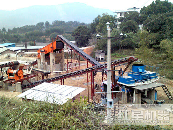 花岗岩板材尾料做砂石可以吗？需要哪些设备？(图2)