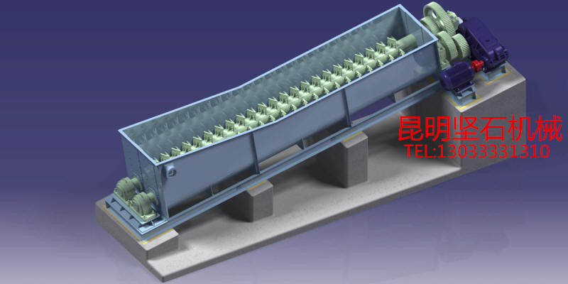 昆明坚石洗矿机的技术方面是实豪宕派(图1)