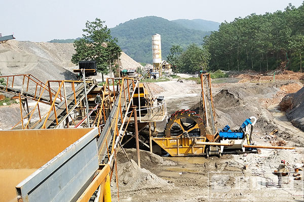 洗砂机生产线现场环境保护的重要性(图1)