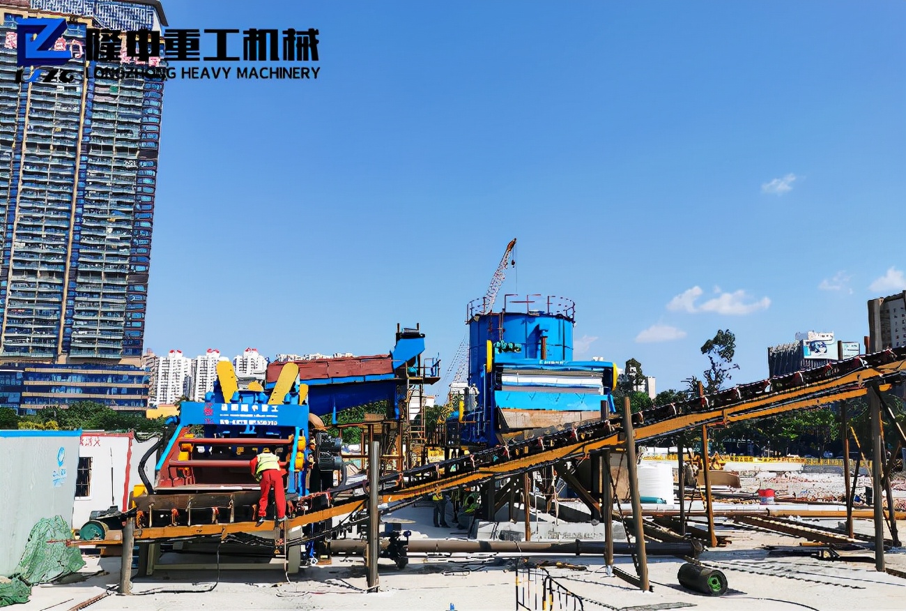 轮斗洗砂机的水如何进行循环？(图3)