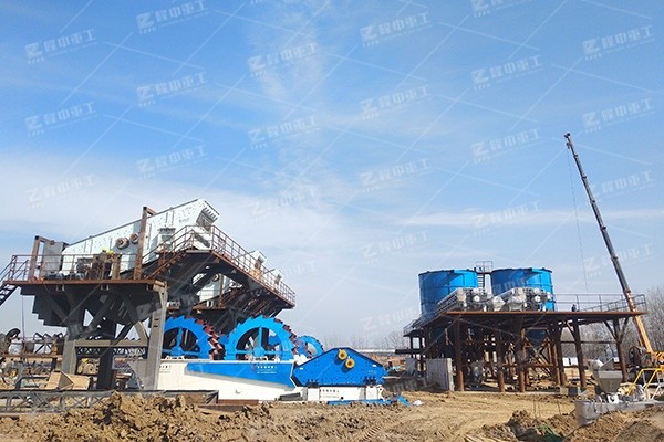 如何配置清洗石粉全套洗沙生产线？洗砂设备价格(图1)