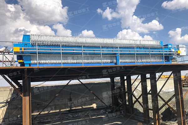 板框自动压滤机闭合压紧故障分析与解决方案(图2) 板框自动压滤机闭合压紧故障分析与解决方案(图2)