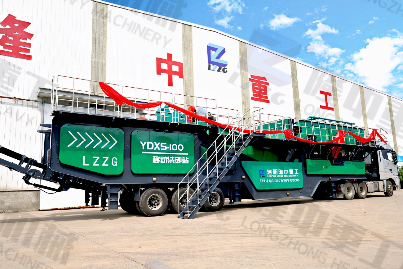 移动洗砂机厂家售后服务好，用户更放心(图1)