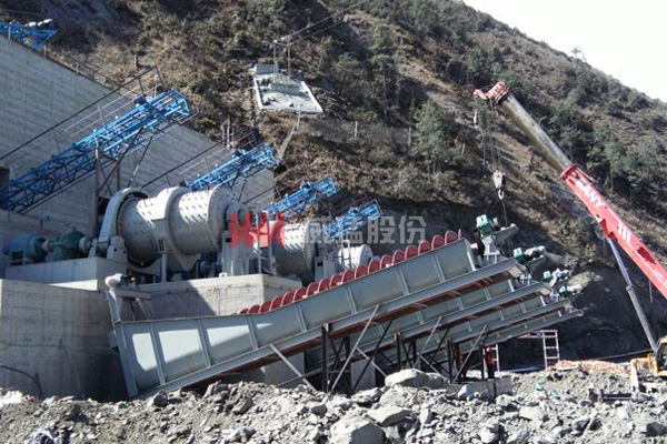 威猛股份时产30-600吨砂石生产线配置方案(图1)