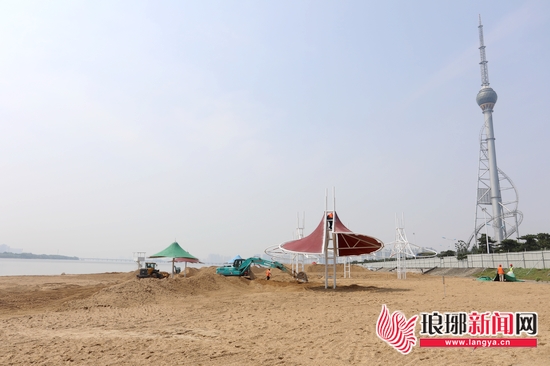 山东临沂：清洗阳光沙滩，滨河景观将大变样(图3)