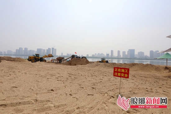山东临沂：清洗阳光沙滩，滨河景观将大变样(图4)
