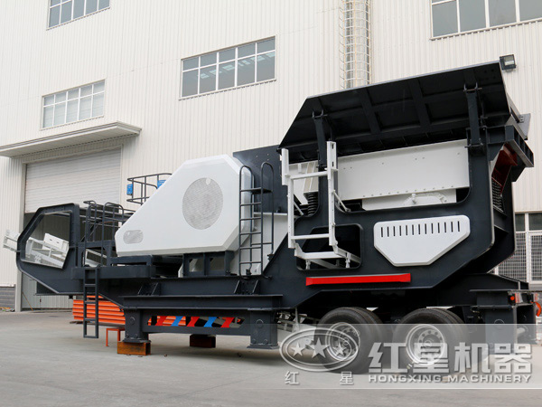 山东日产2000吨移动破碎站实现建筑垃圾再生利用(图3)