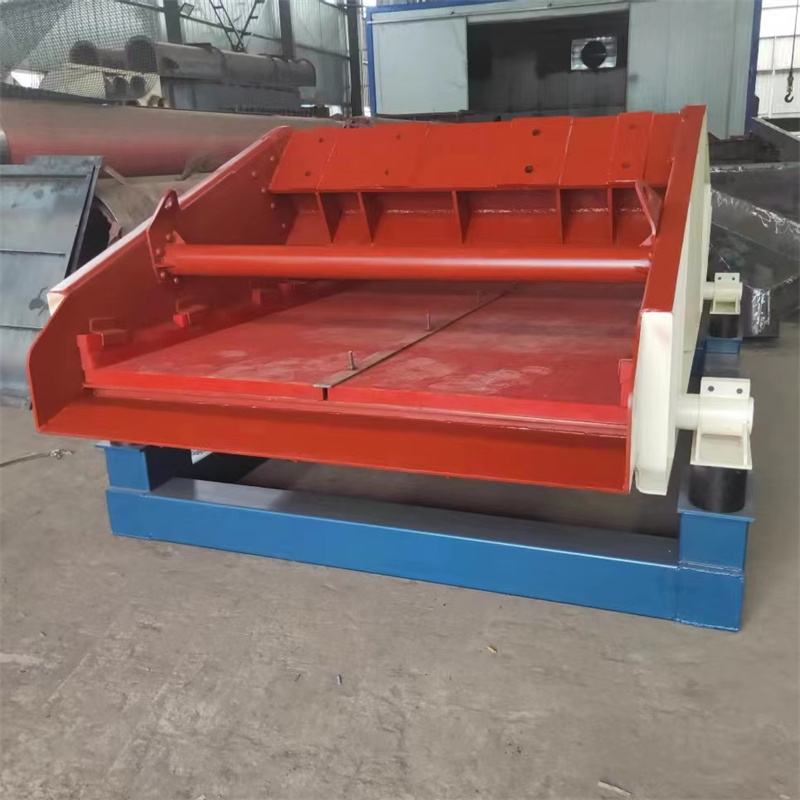 水洗砂脱水筛泥沙分离脱水干排直线筛(图1)