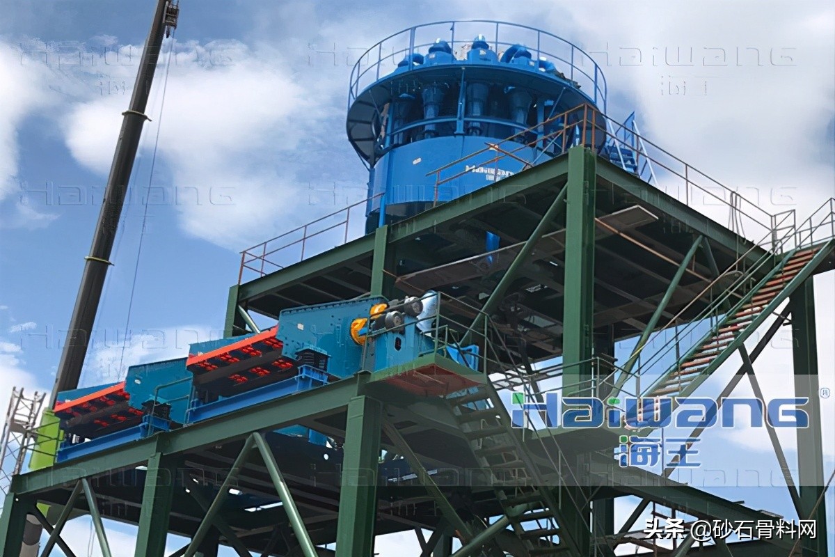 改进湿法洗砂工艺精细分级降低运行成本(图1)