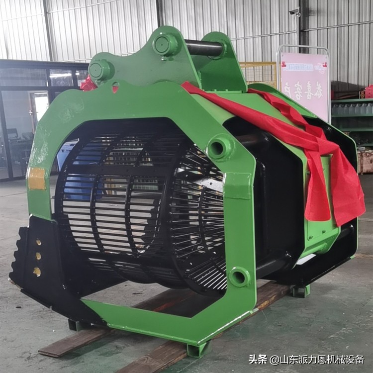 挖机转筒式筛分斗360度旋转筛分斗洗沙筛沙设备(图5)