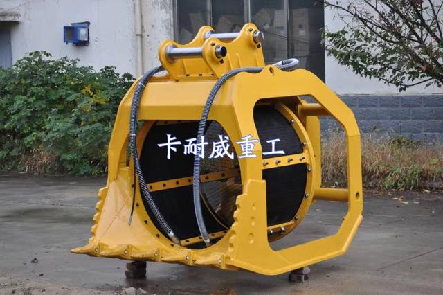挖掘机筛分斗的简介及用途介绍(图1)