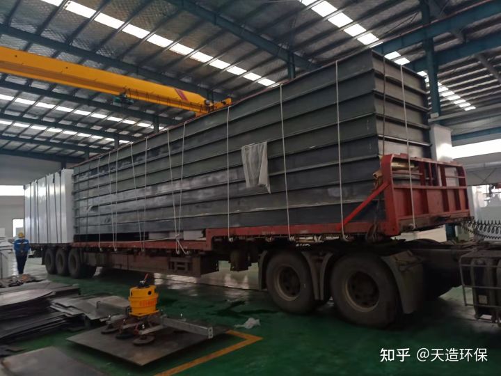 一览众山小天造环保喷砂设备发往泰安(图2)