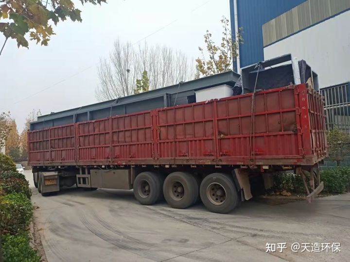 一览众山小天造环保喷砂设备发往泰安(图1)