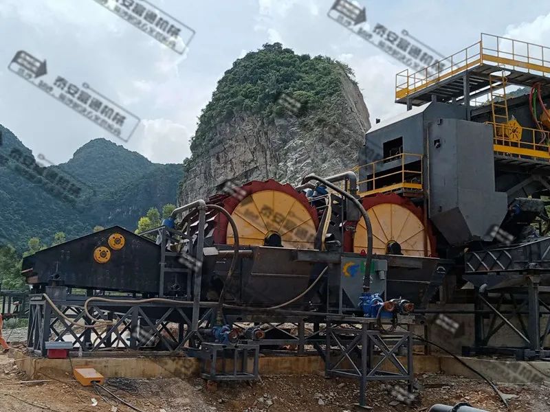 【最新改版】轮式洗砂机,洗净度高,产量大!(图7) 【最新改版】轮式洗砂机,洗净度高,产量大!(图7)