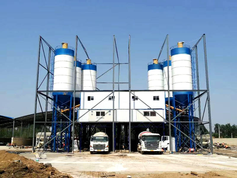 HZS混凝土搅拌站型号参数，搅拌站型号与费用的关系(图1)