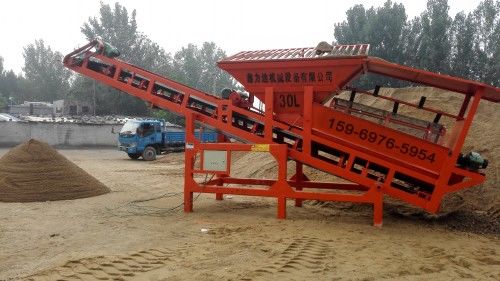 混凝土搅拌站筛沙机砂石场筛沙机厂家直销(图1)