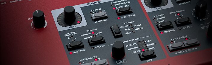 Nord三个系列piano、electro、stage有什么不同分别主打的是什么？(图2)