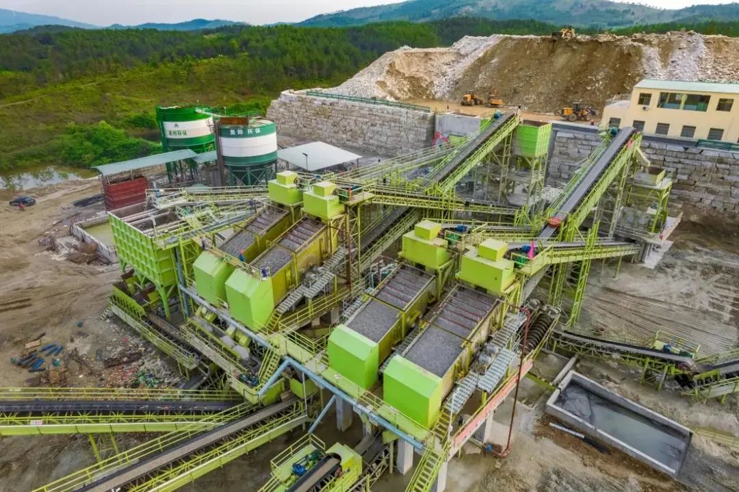 【项目】大宏立26台设备助力湖北随州时产500吨全制砂项目，实现绿色、高效、环保化生产！(图8)