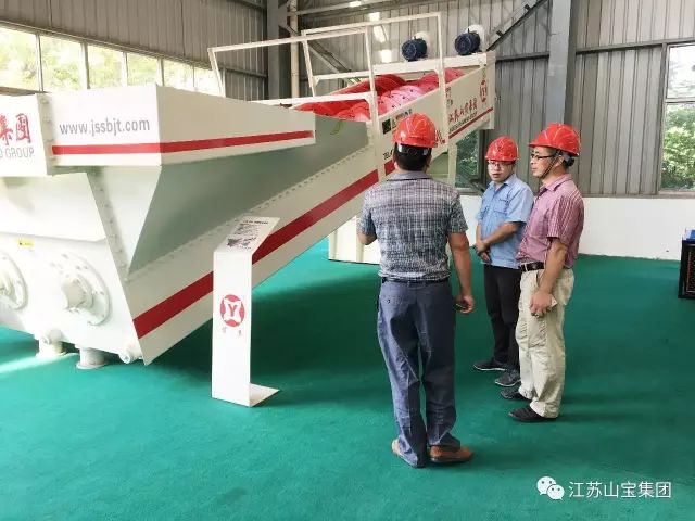 江苏山宝集团：“技术交流、加深了解、增进友谊、推动合作”——热烈欢迎中铁五局领导莅临考察指导！(图6)
