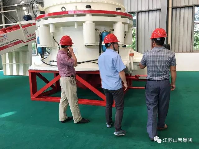 江苏山宝集团：“技术交流、加深了解、增进友谊、推动合作”——热烈欢迎中铁五局领导莅临考察指导！(图8)